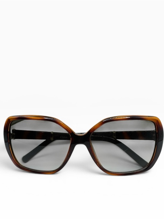 Chloe Accessories - Chloé CE680S Oversized Square Havana Tortoise Shell Italy Sunglasses 58mm